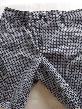 Talbots Woman's Geometric Print Shorts in Size 16W